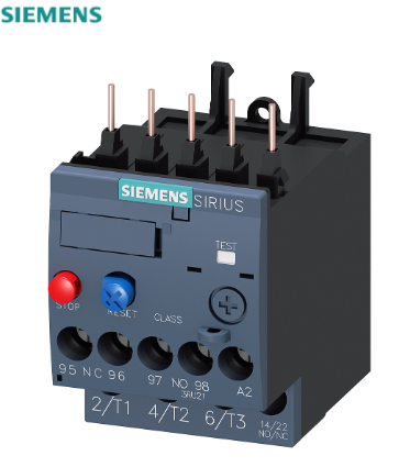 過載繼電器 1.4-2.0A 電機(jī)保護(hù) S00，Class 10，加裝在接觸器上