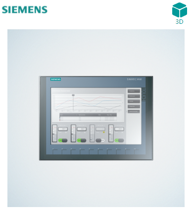 SIMATIC HMI，KTP1200 Basic DP， 精簡(jiǎn)面板， 按鍵式/觸摸式操作， 12