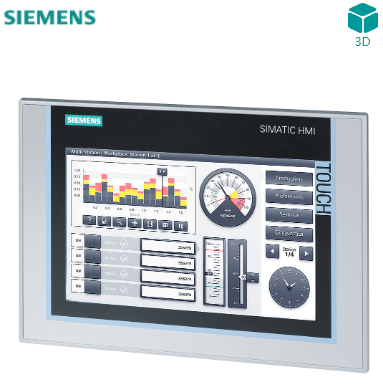 SIMATIC HMI TP900 Comfort， 精智面板， 觸摸操作， 9” 寬屏 TFT