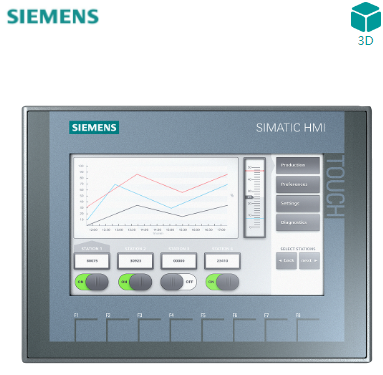 SIMATIC HMI，KTP700 基本版， 精簡面板， 按鍵式/觸摸式操作， 7