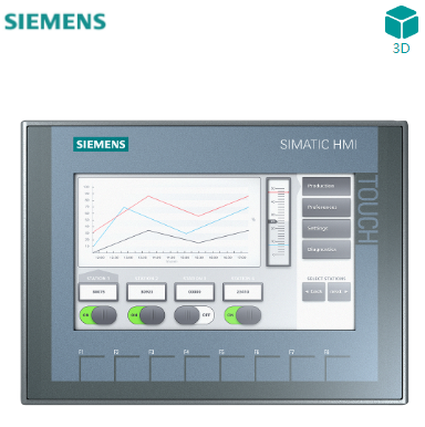 SIMATIC HMI，KTP700 基本版 DP， 精簡面板， 按鍵式/觸摸式操作， 7